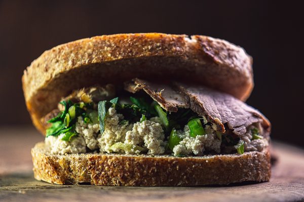 Sandwich de cerdo